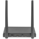 Digitus Set extensor KVM HDMI inalámbrico, Alargador de HDMI negro