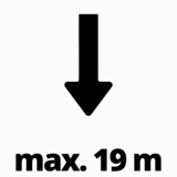 EINHELL Bomba de pozo profundo GE-DW 1155 N-A, Bombas presión e inmersión acero fino/Negro