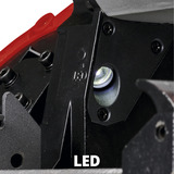 EINHELL Sierra de cinta inalámbrica Power X-Change TE-MB 18/127 Li-Solo, 18 Voltios rojo/Negro