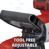 EINHELL Sierra de cinta inalámbrica Power X-Change TE-MB 18/127 Li-Solo, 18 Voltios rojo/Negro