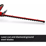 EINHELL Tijera profesional para setos a batería GP-CH 18/50 Li BL-Solo, 18Volt, Cortasetos rojo/Negro