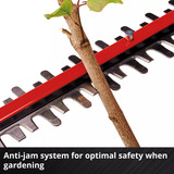 EINHELL Tijera profesional para setos a batería GP-CH 18/50 Li BL-Solo, 18Volt, Cortasetos rojo/Negro