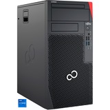 Fujitsu ESPRIMO P7011 DDR4-SDRAM i7-11700 Escritorio Intel® Core™ i7 16 GB 512 GB SSD Windows 10 Pro PC Rojo, Negro, PC completo negro, 2,5 GHz, Intel® Core™ i7, 16 GB, 512 GB, DVD Super Multi, Windows 10 Pro