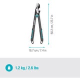 GARDENA EnergyCut Pro S, 12050-88, Tijeras de podar gris/Turquesa
