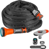 GARDENA Liano manguera de jardín 10 m Por encima del suelo Negro gris/Naranja, 10 m, Por encima del suelo, Negro, 35 bar