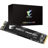 GIGABYTE GP-AG42TB unidad de estado sólido M.2 2000 GB PCI Express 4.0 3D TLC NAND NVMe negro, 2000 GB, M.2, 5000 MB/s