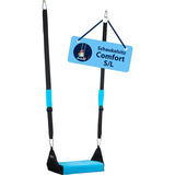 HUDORA Asiento columpio Comfort pequeño azul/Negro