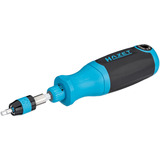 Hazet Destornillador de carraca con puntas 811R-3, Conjuntos de bits azul/Negro