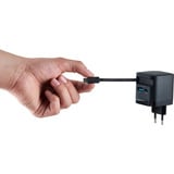 Intenso Adaptador de corriente W65ACIC GaN, Cargador negro