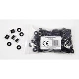 Inter-Tech 88887281 kit de montaje, Juego de tornillos negro, 100 mm, 155 mm, 20 mm, 430 g