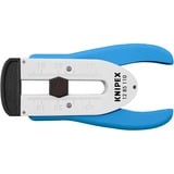 KNIPEX Herramienta pelacables para fibra óptica, Herramienta de pelado / decapado azul/blanco