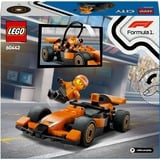 LEGO City Piloto de F1® con Coche McLaren, Juegos de construcción Juego de construcción, 6 año(s), Plástico, 86 pieza(s), 142 g