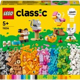 LEGO Classic Mascotas Creativas, Juegos de construcción Juego de construcción, 5 año(s), Plástico, 450 pieza(s), 493 g
