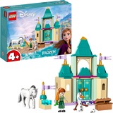 LEGO Disney Princess 43204 Disney Frozen Castillo de Juegos de Anna y Olaf con Caballo de Juguete, Juegos de construcción Juego de construcción, 4 año(s), Plástico, 108 pieza(s), 361 g