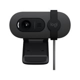 Logitech Brio 105 Cámaras web, Webcam grafito, 2 MP, 1920 x 1080 Pixeles, Full HD, 30 pps, 1280x720@30fps, 720p, 1080p
