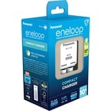 Panasonic Cargador compacto eneloop BQ-CC50 blanco
