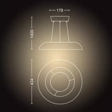 Philips Hue White Ambiance Amaze Lámpara Colgante, Luz de LED blanco