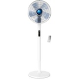 Rowenta Turbo Silence Extreme+ VU5870 Blanco, Ventilador blanco, Ventilador con aspas para el hogar, Blanco, Piso, 40 cm, 4800 m³/h, 120°