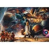 Schmidt Spiele Michele Farella: Fascinación por la exploración espacial - Viaje a galaxias lejanas, Puzzle 