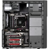 SilverStone PS13 Mini Tower Negro, Cajas de torre negro, Mini Tower, PC, Negro, ATX, micro ATX, Plástico, Acero, Hogar / Oficina