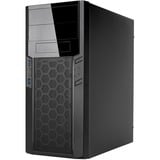 SilverStone PS13 Mini Tower Negro, Cajas de torre negro, Mini Tower, PC, Negro, ATX, micro ATX, Plástico, Acero, Hogar / Oficina