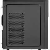 SilverStone PS13 Mini Tower Negro, Cajas de torre negro, Mini Tower, PC, Negro, ATX, micro ATX, Plástico, Acero, Hogar / Oficina