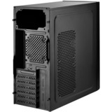 SilverStone PS13 Mini Tower Negro, Cajas de torre negro, Mini Tower, PC, Negro, ATX, micro ATX, Plástico, Acero, Hogar / Oficina