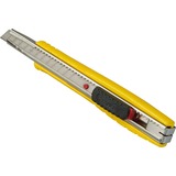 Stanley 0-10-411 cúter Gris Cúter de cuchillas intercambiables, Cuchillo para moquetas amarillo, 13,5 cm, 9 mm, 60 g, 1 pieza(s)