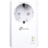 TP-Link TL-PA7017P adaptador de red PowerLine 1000 Mbit/s Ethernet Blanco 1 pieza(s), PowerLAN blanco, 1000 Mbit/s, IEEE 1901, IEEE 802.3, IEEE 802.3ab, IEEE 802.3u, Gigabit Ethernet, 10,100,1000 Mbit/s, HomePlug AV2, OFDM