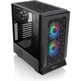 Thermaltake Ceres 330 TG ARGB, Cajas de torre negro