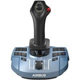 Thrustmaster TCA Sidestick X Airbus Edition Negro, Azul USB Palanca de vuelo Analógico/Digital PC, Xbox Series S, Xbox Series X, Palanca de mando negro, Palanca de vuelo, PC, Xbox Series S, Xbox Series X, Botón menú, Botón Compartir, Analógico/Digital, Alámbrico, USB