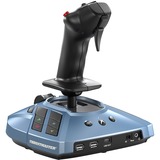 Thrustmaster TCA Sidestick X Airbus Edition Negro, Azul USB Palanca de vuelo Analógico/Digital PC, Xbox Series S, Xbox Series X, Palanca de mando negro, Palanca de vuelo, PC, Xbox Series S, Xbox Series X, Botón menú, Botón Compartir, Analógico/Digital, Alámbrico, USB