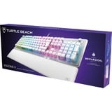 Turtle Beach Vulcan II, Teclado para gaming aluminio (cepillado)/blanco