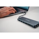Verbatim CMH-14 USB Tipo C 5000 Mbit/s Plata, Estación de acoplamiento gris, USB Tipo C, HDMI, RJ-45, USB 2.0, USB 3.2 Gen 1 (3.1 Gen 1) Type-A, USB 3.2 Gen 1 (3.1 Gen 1) Type-C, USB Tipo..., MicroSD (TransFlash), SD, 5000 Mbit/s, 60 Hz, Plata