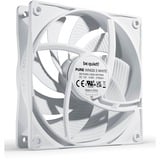 be quiet! Pure Wings 3 120mm PWM high-speed White Carcasa del ordenador Ventilador 12 cm Blanco 1 pieza(s) blanco, Ventilador, 12 cm, 2100 RPM, 101,2 m³/h, Blanco