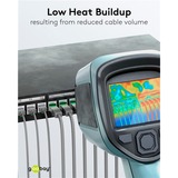 goobay Cable de parche ultraflexible Cat.8.1 slim, U/FTP gris