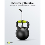 goobay Plus Cable HDMI de alta velocidad con Ethernet, 4K @ 60Hz gris