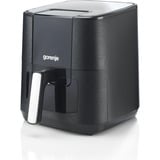 gorenje AF1350DWB Sencillo 5,4 L Independiente 1350 W Freidora de aire caliente Negro negro, Freidora de aire caliente, 5,4 L, 80 °C, 200 °C, 60 min, Sencillo