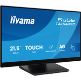 iiyama T2254MSC-B2AG pantalla para PC 54,6 cm (21.5") 1920 x 1080 Pixeles Full HD LED Pantalla táctil Negro, Monitor LED negro (mate), 54,6 cm (21.5"), 1920 x 1080 Pixeles, Full HD, LED, 4 ms, Negro