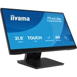 iiyama T2254MSC-B2AG pantalla para PC 54,6 cm (21.5") 1920 x 1080 Pixeles Full HD LED Pantalla táctil Negro, Monitor LED negro (mate), 54,6 cm (21.5"), 1920 x 1080 Pixeles, Full HD, LED, 4 ms, Negro