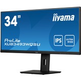 iiyama XUB3493WQSU-B5, Monitor LED negro