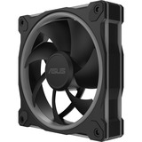 ASUS Prime MR120 Fan ARGB Black Carcasa del ordenador Ventilador 12 cm Negro negro, Ventilador, 12 cm, Negro