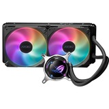 ASUS ROG STRIX LC II 280 ARGB Procesador Sistema de refrigeración líquida todo en uno 14 cm Negro 1 pieza(s), Refrigeración por agua negro, Sistema de refrigeración líquida todo en uno, 14 cm, Negro