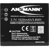 Ansmann A-Pan CGA S005 Ión de litio 1150 mAh, Batería para cámara 1150 mAh, 3,7 V, Ión de litio