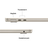 Apple MacBook Air 34,5 cm (13,6") 2025, Portátil champaña