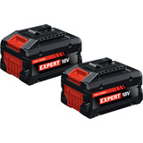 Bosch Batería Expert EXBA18V-80, 2 unidades negro