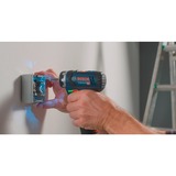 Bosch GSR 12V-15 FC Professional Negro, Azul Taladro de pistola Ión de litio 600g, Destornillador azul/Negro, Taladro de pistola, Sin llave, Negro, Azul, 1 cm, 1300 RPM, 3 cm