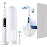 Braun iO Series 8N Adulto Cepillo dental vibratorio Blanco, Cepillo de dientes eléctrico blanco, Adulto, Cepillo dental vibratorio, Cuidados diarios, Cuidado de las encías, Intenso, Sensible, Super sensitive, Blanqueador, Blanco, 2 min, Blanco