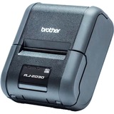 Brother RJ-2030 impresora de recibos 203 x 203 DPI Inalámbrico y alámbrico Térmica directa Impresora portátil, Impresora de tickets negro, Térmica directa, Impresora portátil, 203 x 203 DPI, 6 ips, 152 mm/s, 4 cm