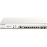 D-Link DBS-2000-10MP/E switch Gestionado L2 Gigabit Ethernet (10/100/1000) Energía sobre Ethernet (PoE) Gris, Interruptor/Conmutador Gestionado, L2, Gigabit Ethernet (10/100/1000), Energía sobre Ethernet (PoE), Montaje en rack